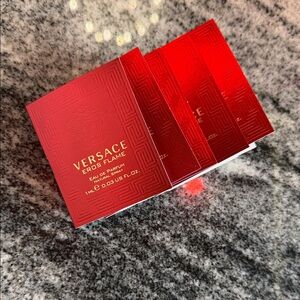 Versace Eros Flame Red Sample Pack NWT!